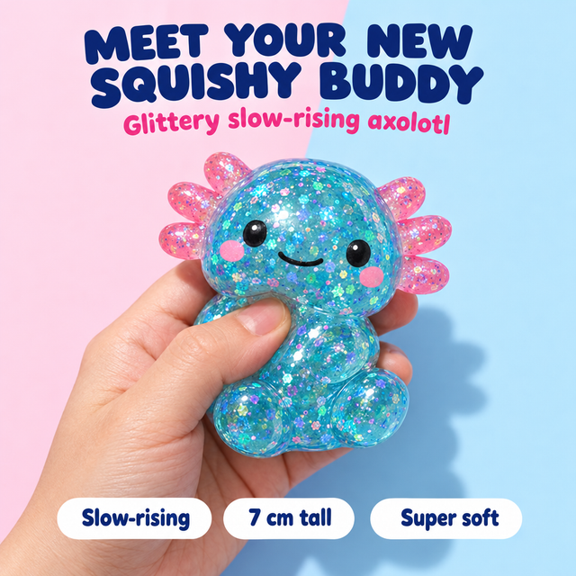 Axolotl Stress Squishy