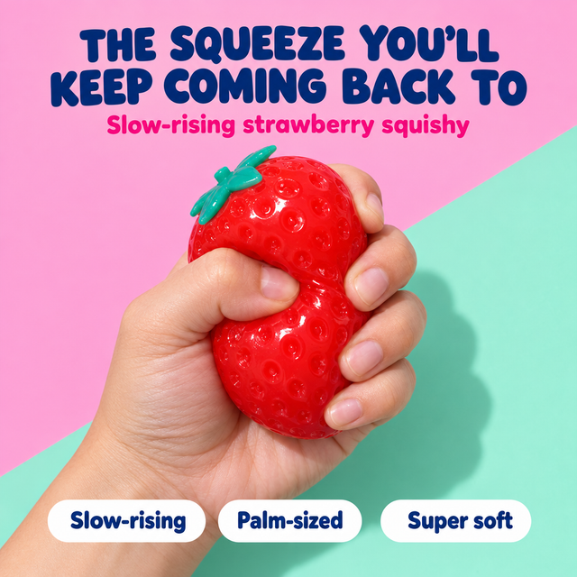 Strawberry Crunchy Squishy