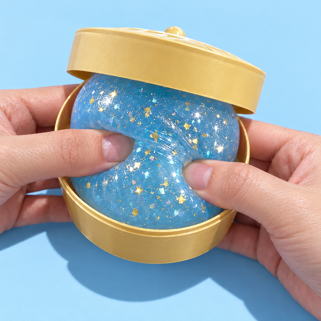 Glitter Dumpling Squishy