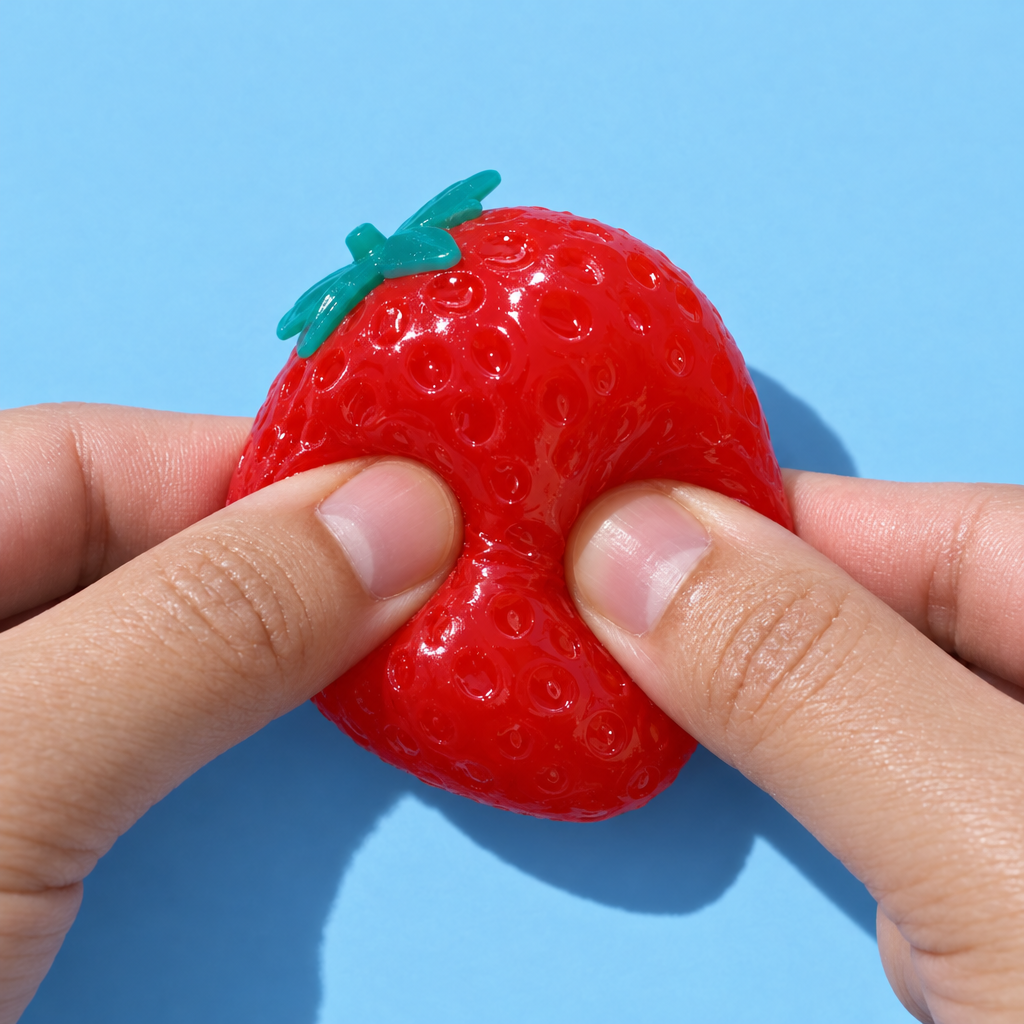 Strawberry Crunchy Squishy