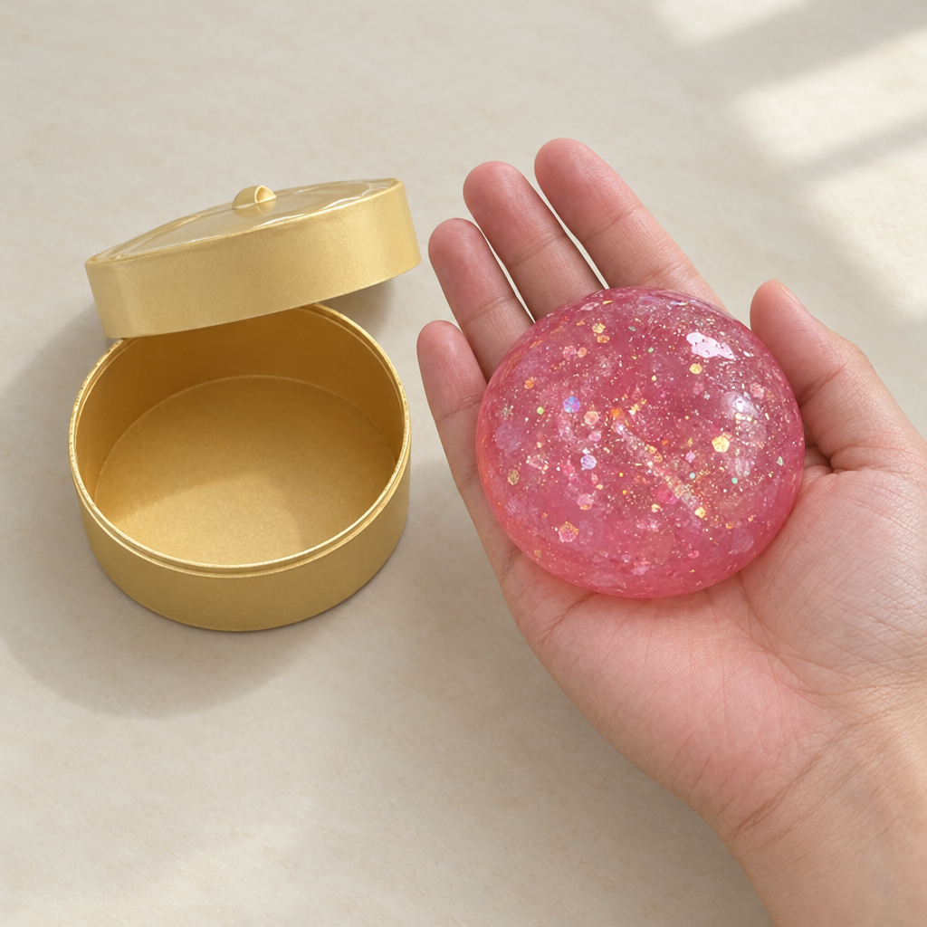 Glitter Dumpling Squishy