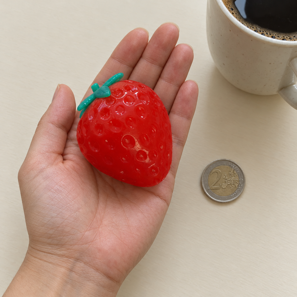 Strawberry Crunchy Squishy